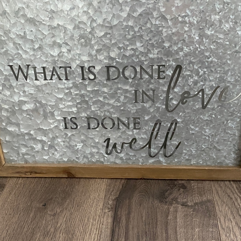 Rustic Gray and Brown Wall Decor - Picture 3 of 4